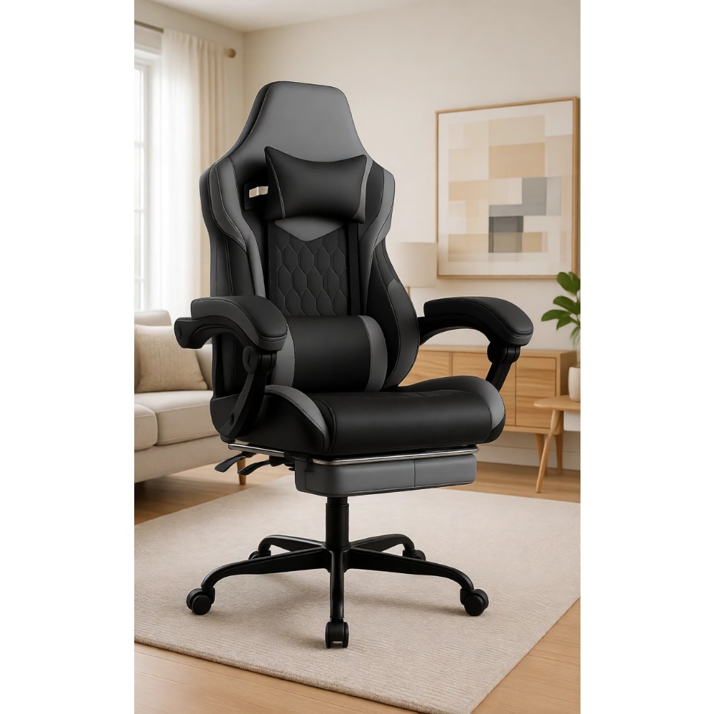 Video Gaming & Esports Usd Acc - Ergonomic PVC Leather Gaming Chair with