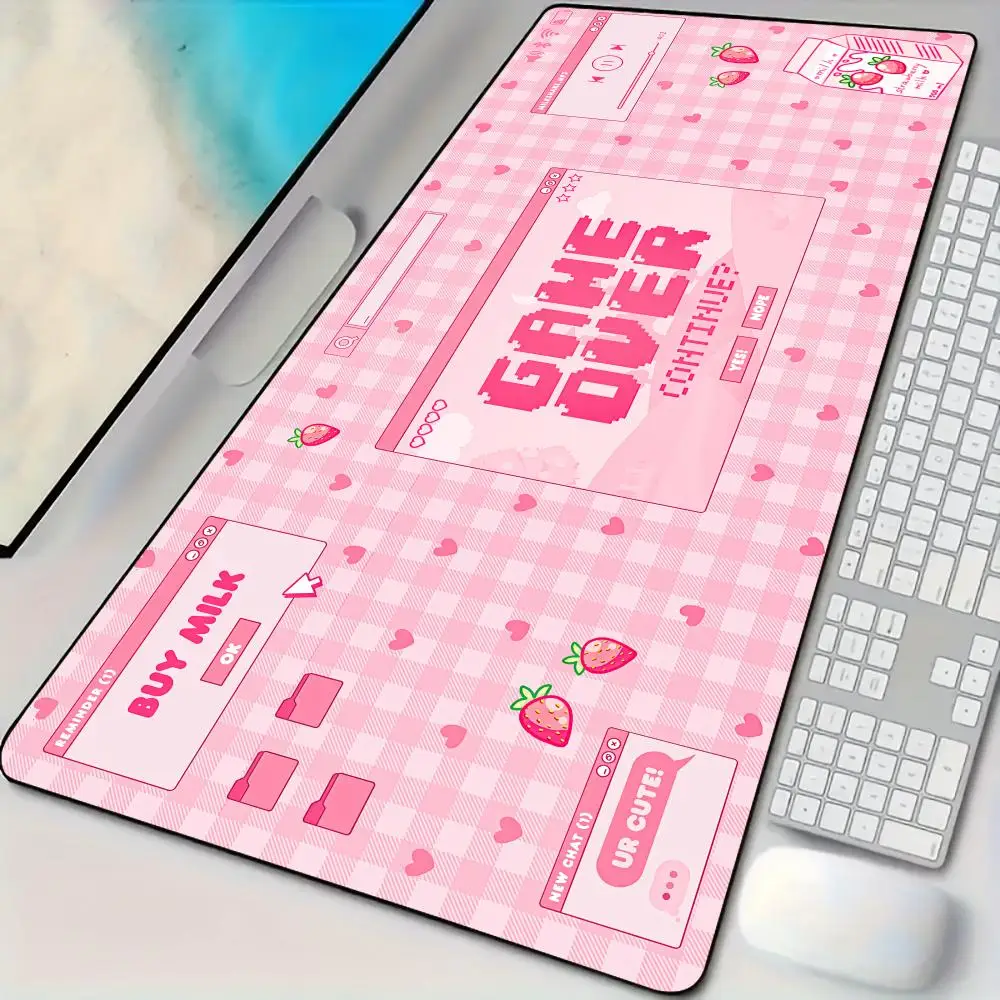 Esports Gaming Maus - Pink kawaii E-sports Gaming Mouse Pad