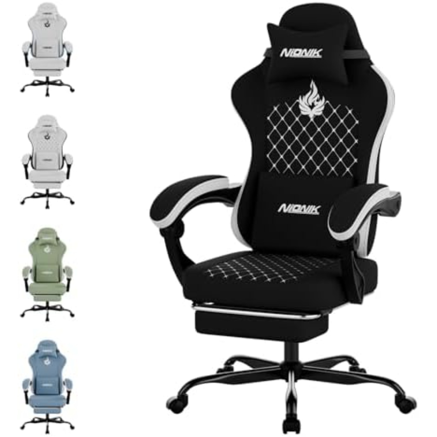 Gaming & Esports District - Gaming Chair with Massage,Ergonomic PC Gaming