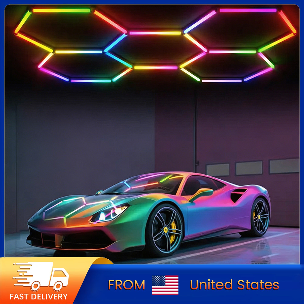 Esports Gaming Mobile - Smart Honeycomb Hexagonal RGB Light 110V-240V