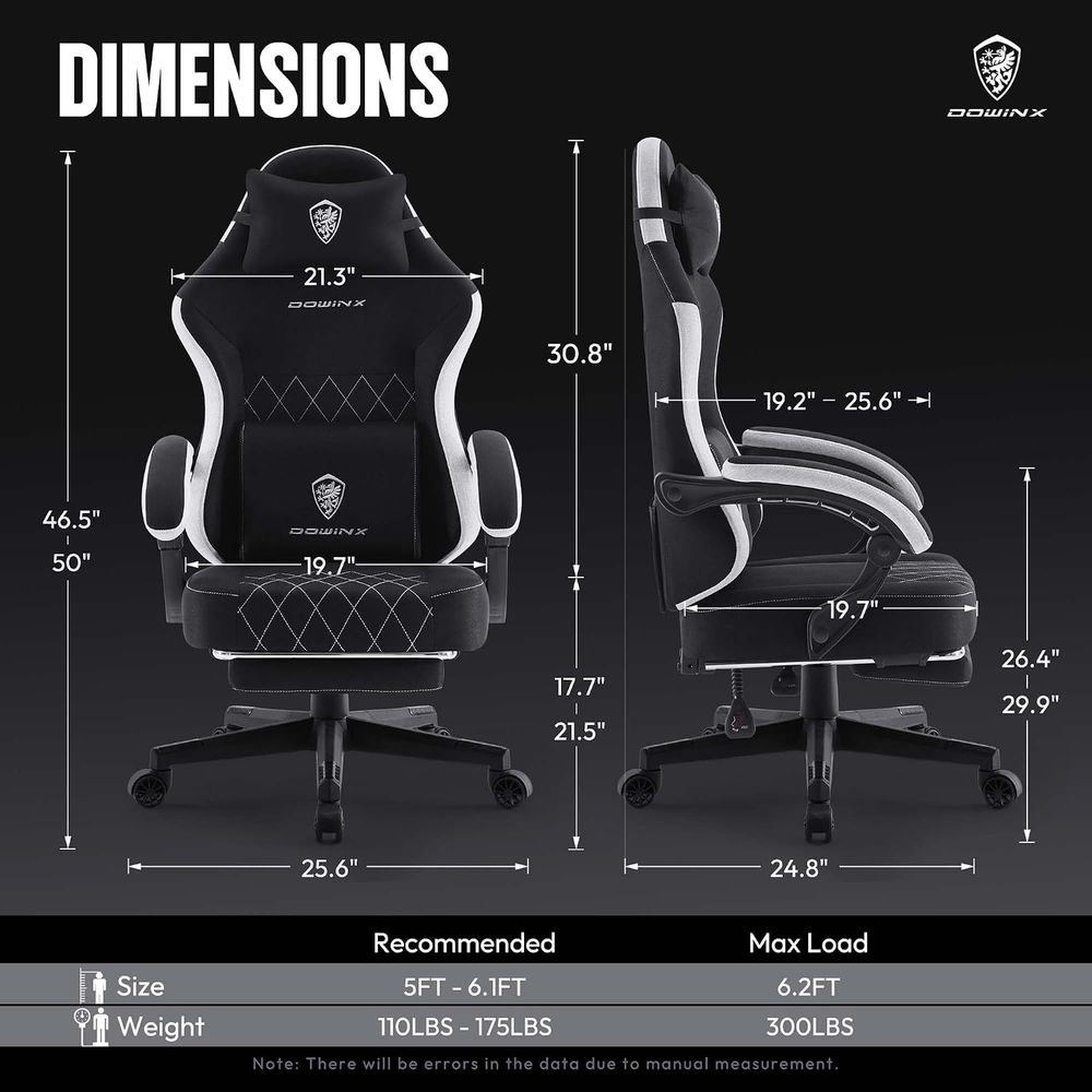 abric Gaming Chair, Ergonomic  - Video Gaming & Esports Usd Acc recension och pris