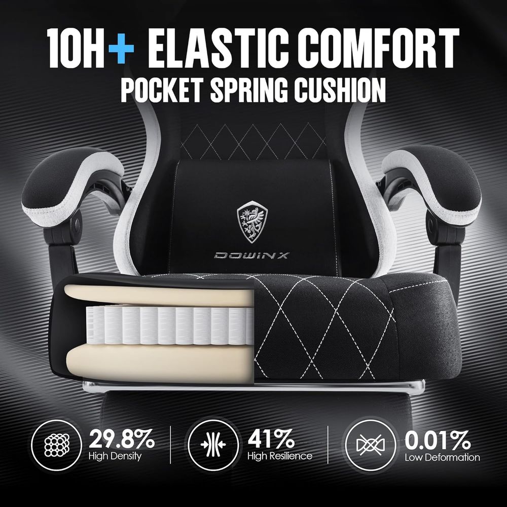 abric Gaming Chair, Ergonomic  - Video Gaming & Esports Usd Acc recension och pris
