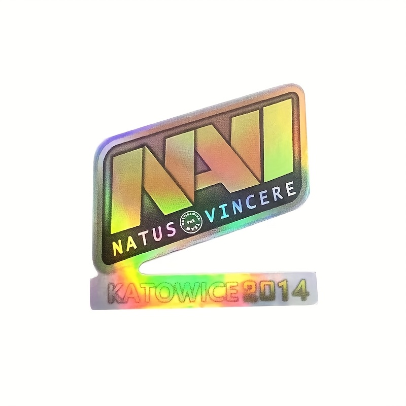 Holographic Gaming Sticker Set - Esports Gaming Logos recension och pris