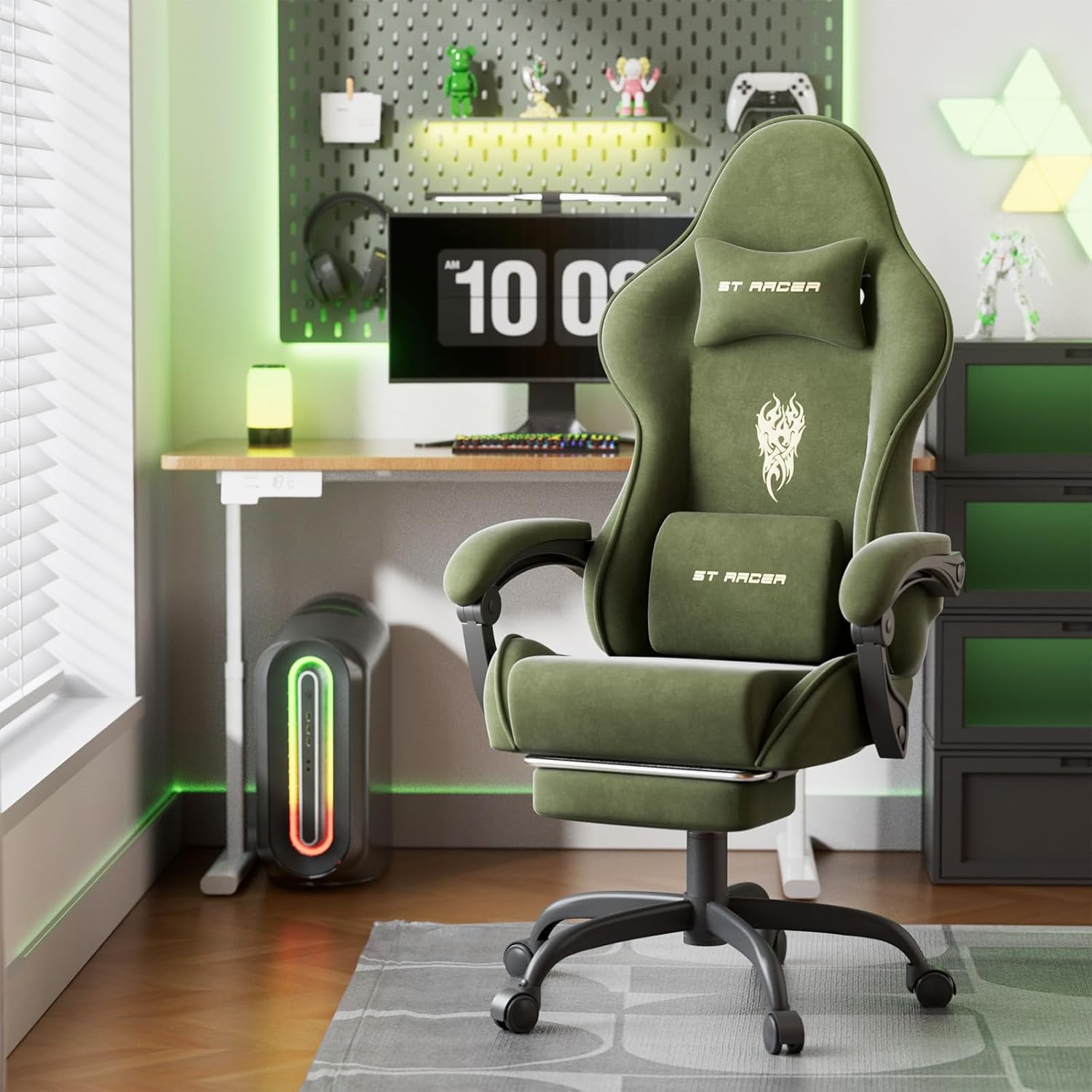 Velvet Fabric Gaming Chair, Hi - Gaming & Esports District recension och pris