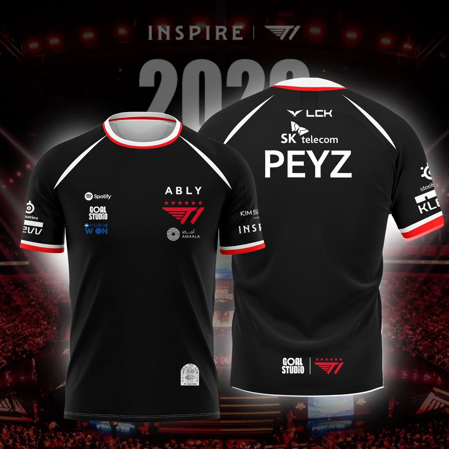 2026 NEW T1 ESPORTS TEAM JERSE - Esports Gaming Jersey recension och pris