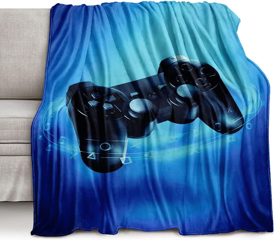 Gaming Logo Fleece Throw Blank - Esports Gaming Logos recension och pris