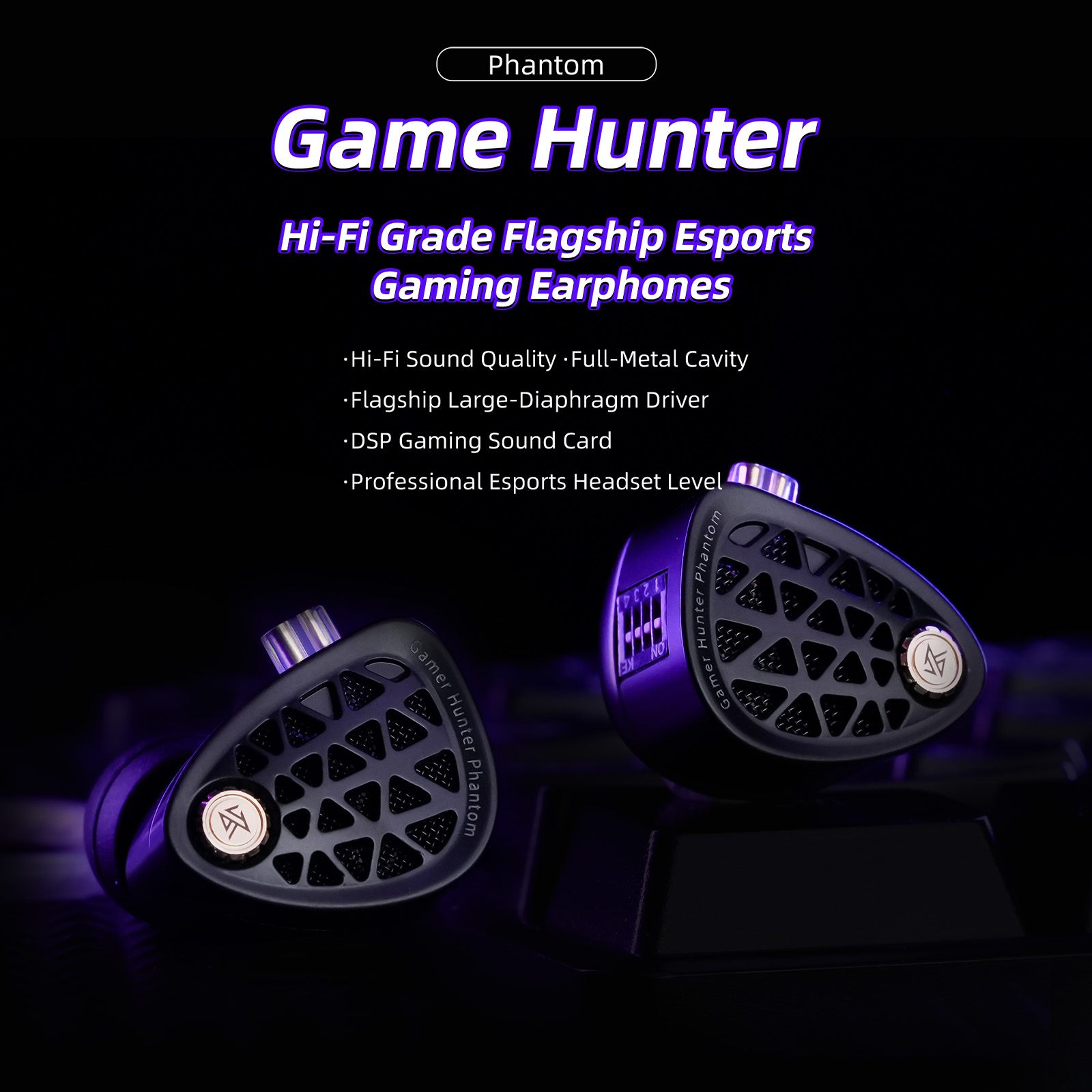 KZ Phantom HiFi Grade Flagship - Esports Gaming Mobile recension och pris