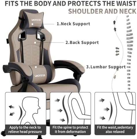 Gaming Chair with Massage,Ergo - Gaming & Esports District recension och pris