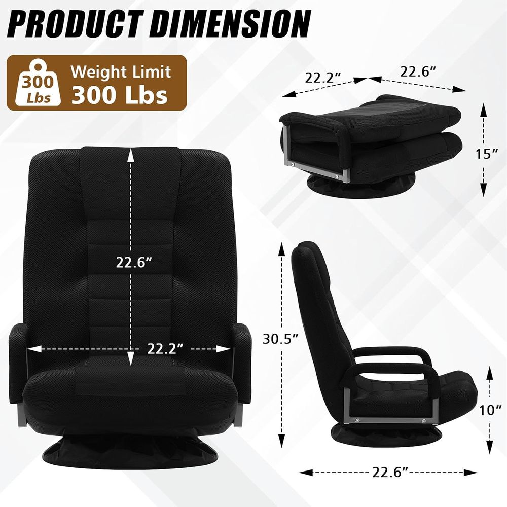 Swivel Gaming Chair K Video Ga - Video Gaming & Esports Usd Acc recension och pris