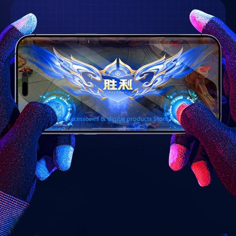77JD 1 Pair Highly Sensitive F - Esports Gaming Finger Sleeve recension och pris
