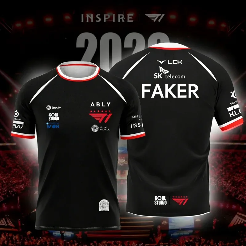 2026 NEW T1 ESPORTS TEAM JERSE - Esports Gaming Jersey recension och pris