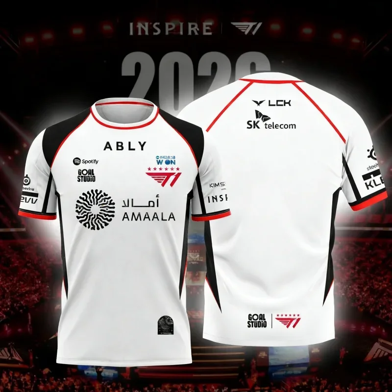 2026 NEW T1 ESPORTS TEAM JERSE - Esports Gaming Jersey recension och pris