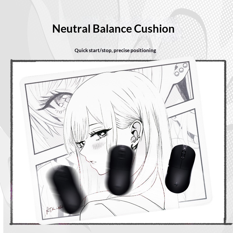 ATK Dream Anime Large Neutral  - Esports Gaming Mouse recension och pris