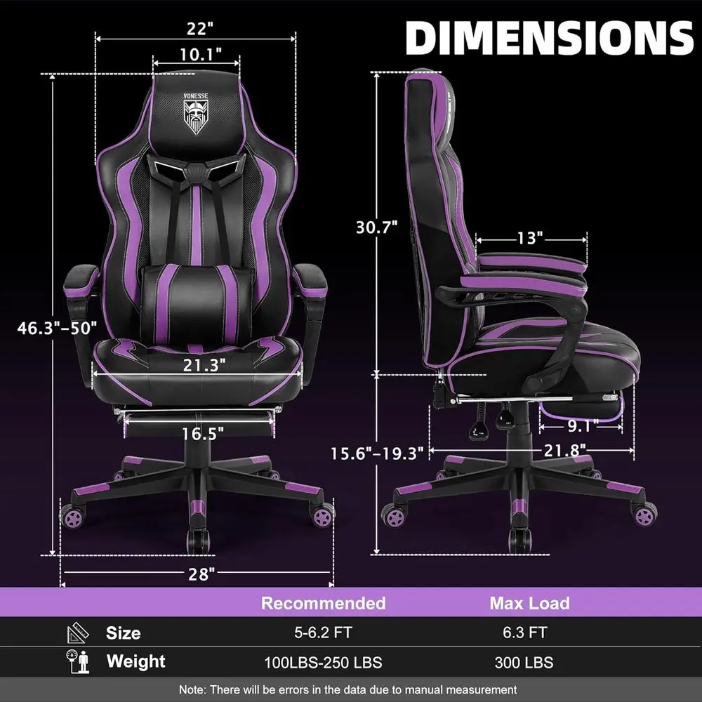 Ergonomic Reclining Gaming Cha - Gaming & Esports District recension och pris