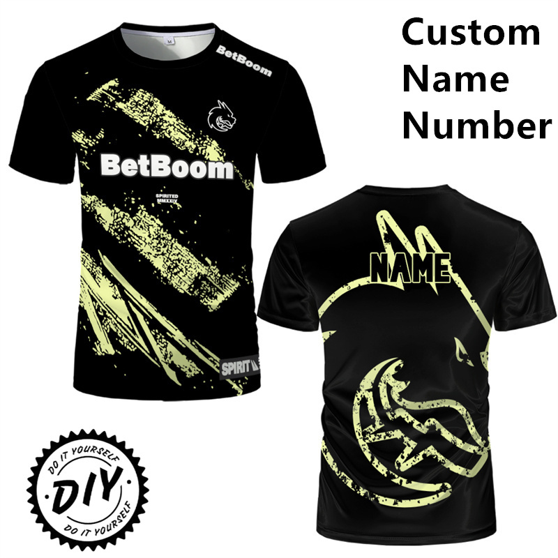 2025 New Team Spirit Jersey T- - Esports Gaming Jersey recension och pris