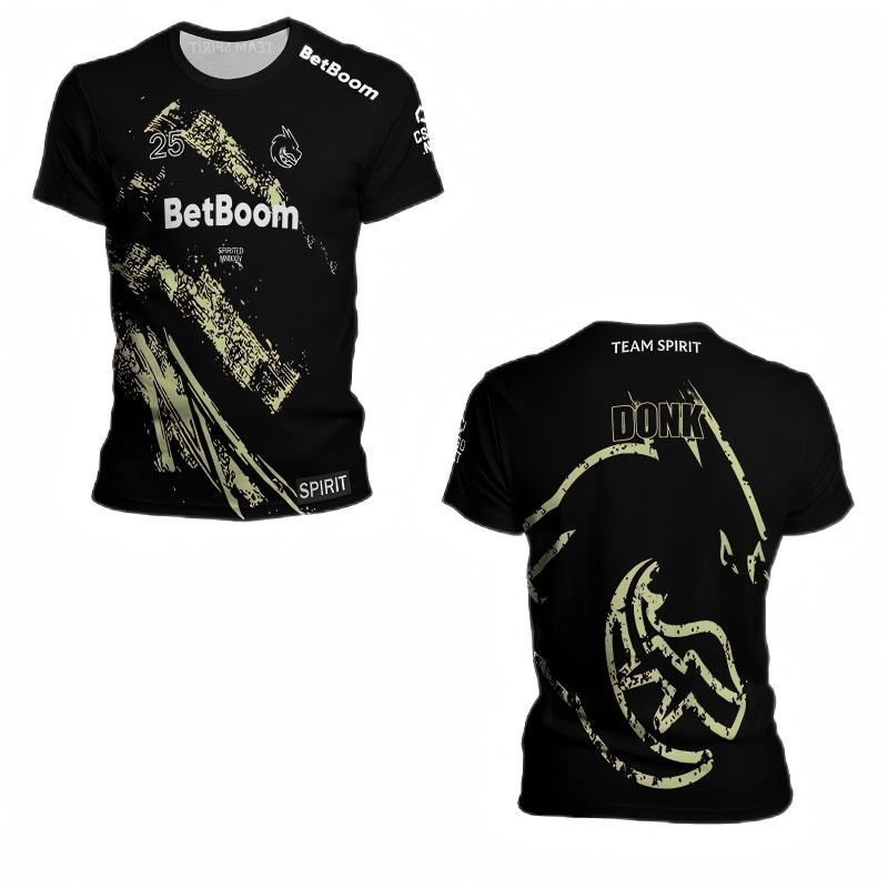 2025 New Team Spirit Jersey T- - Esports Gaming Jersey recension och pris