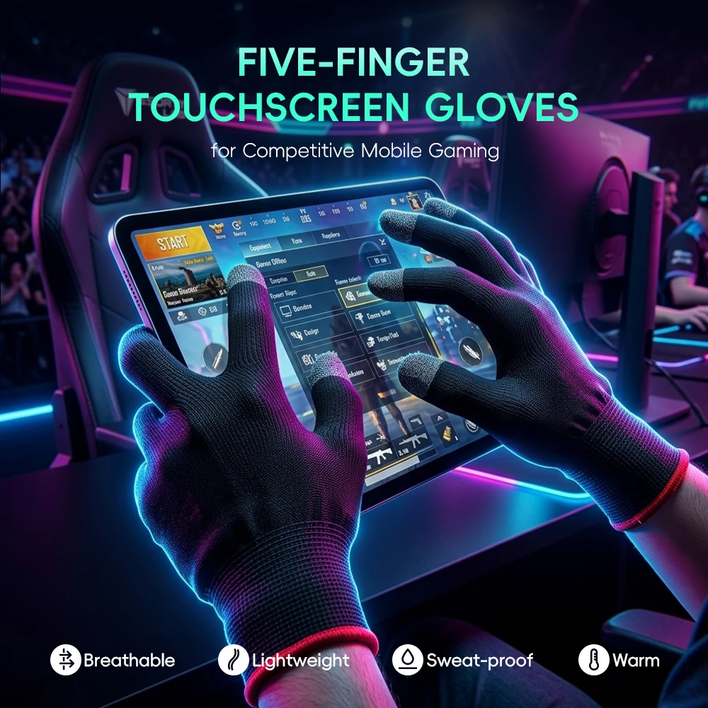 Data Frog Mobile Gaming Gloves - Esports Gaming Finger Sleeve recension och pris
