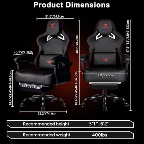 Big and Tall Gaming Chair 400l - Gaming & Esports District recension och pris