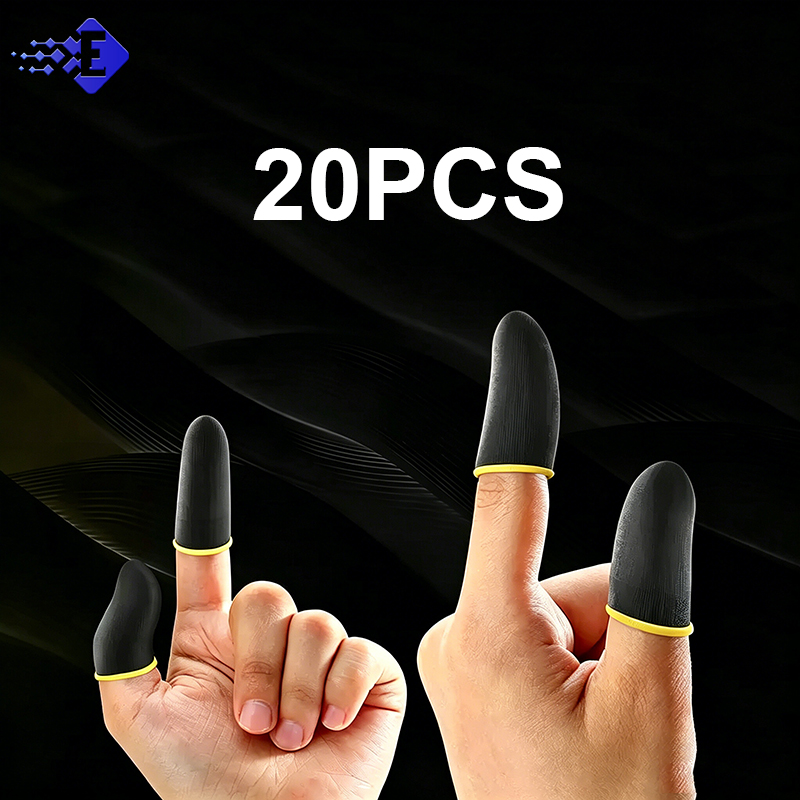 20PCS Knitted Gaming Finger Co - Esports Gaming Finger Sleeve recension och pris
