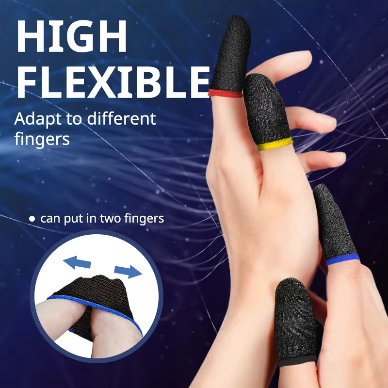 20PCS Knitted Gaming Finger Co - Esports Gaming Finger Sleeve recension och pris