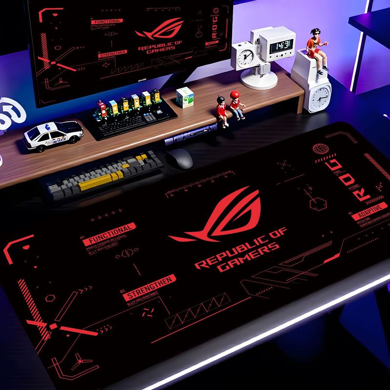 VIKAMA Black Pink ROG Tech Cir - Esports Gaming Logos recension och pris