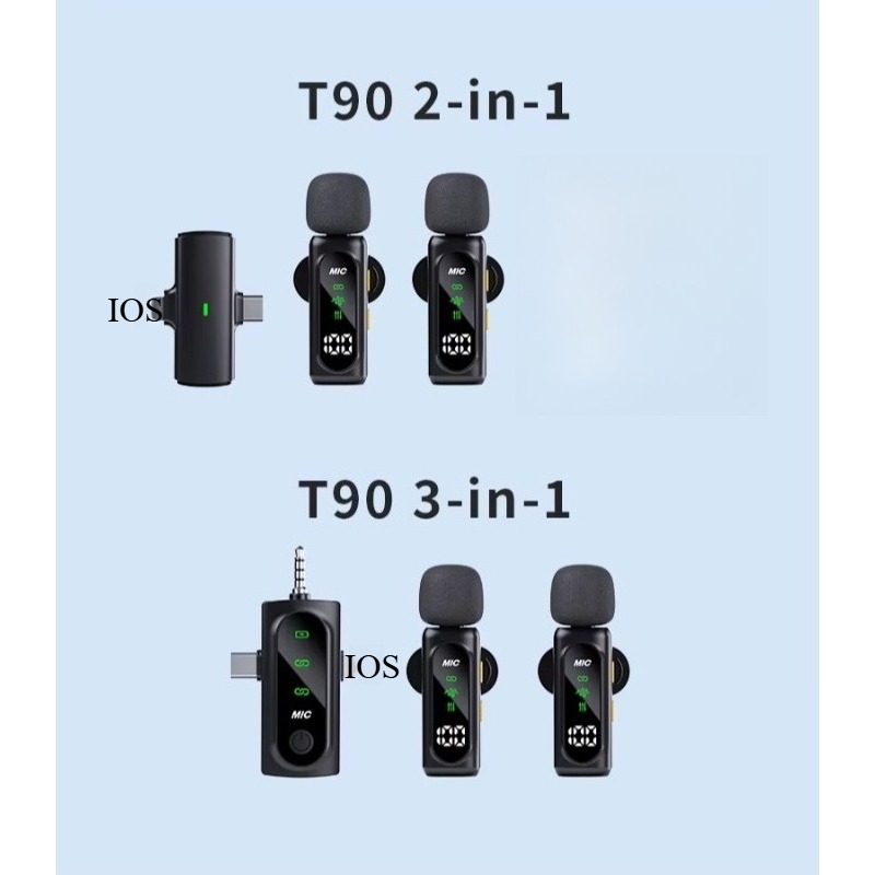 Mini Wireless Lavalier Microph - Video Gaming & Esports Usd Acc recension och pris