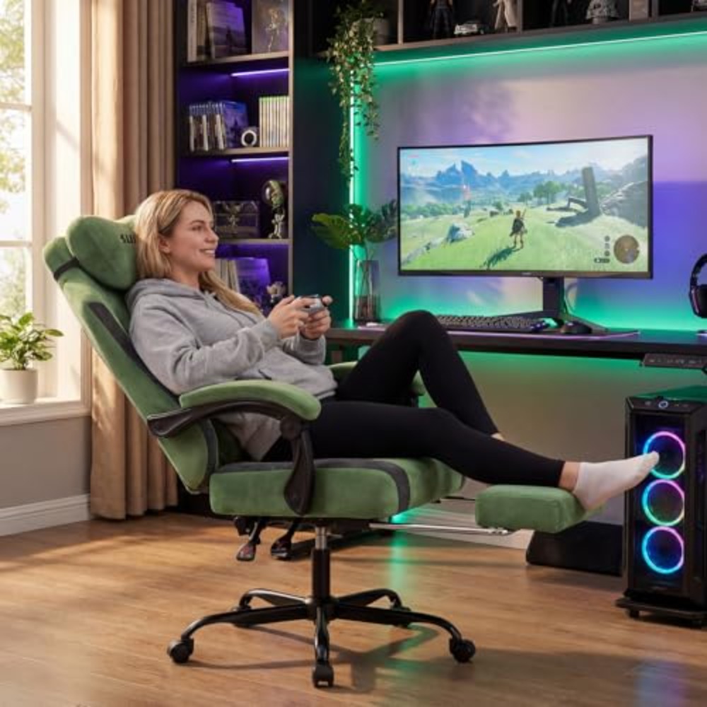 Fabric Video Gaming Chair, Erg - Gaming & Esports District recension och pris