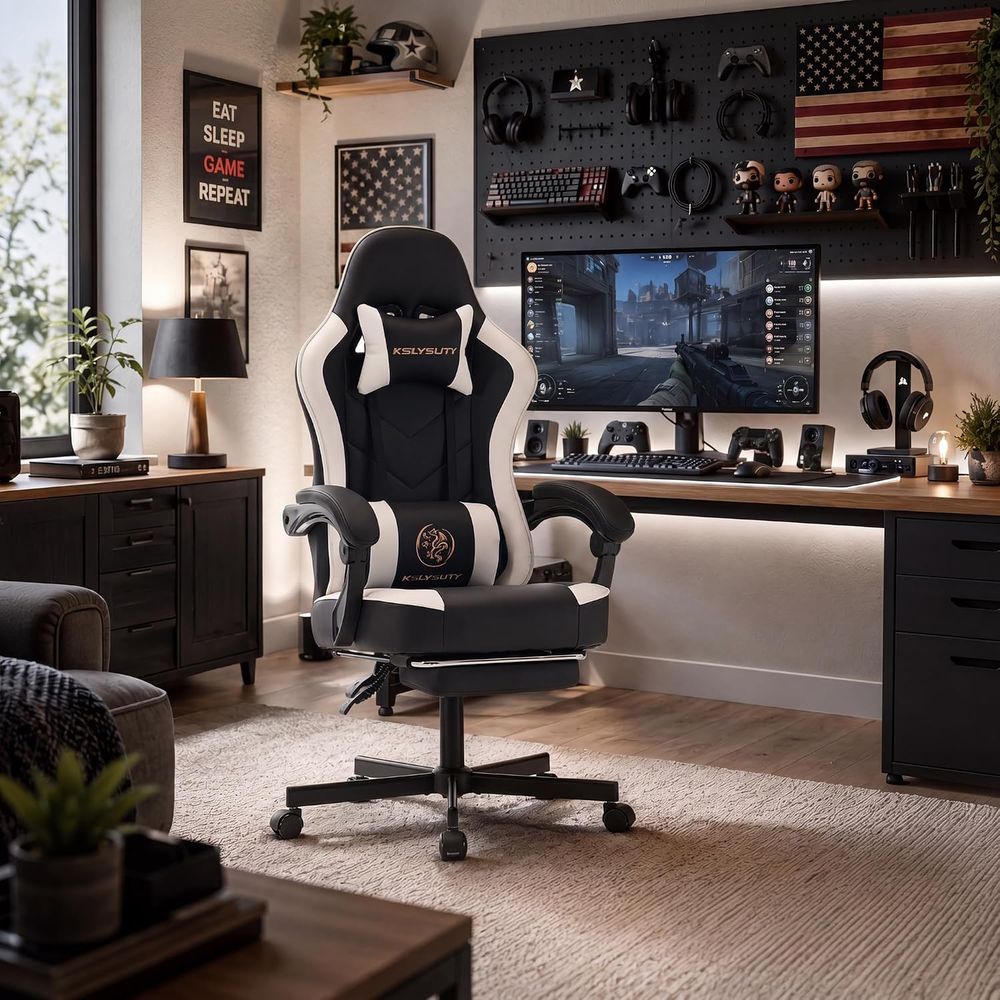 Desk Computer Gaming Chair - H - Video Gaming & Esports Usd Acc recension och pris