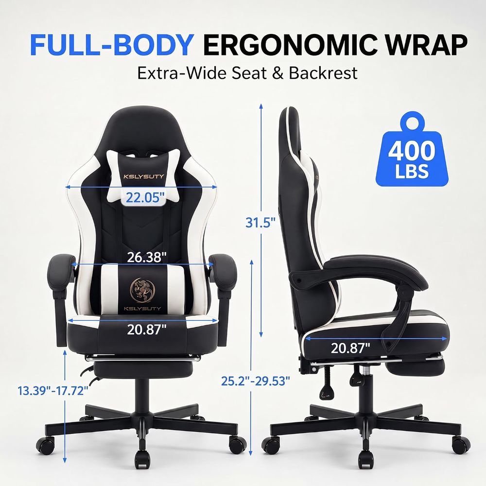 Desk Computer Gaming Chair - H - Video Gaming & Esports Usd Acc recension och pris