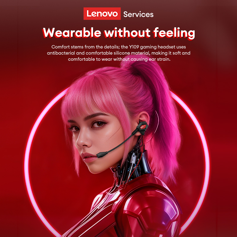 Lenovo Y109 Wired Gaming Heads - Esports Gaming Mobile recension och pris
