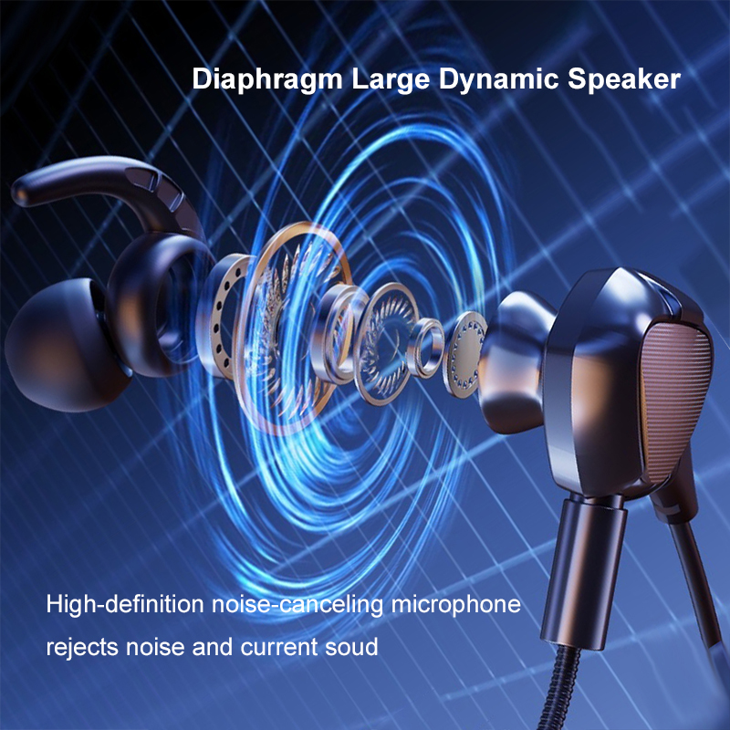 In Ear Gaming Earphones With M - Esports Gaming Mobile recension och pris