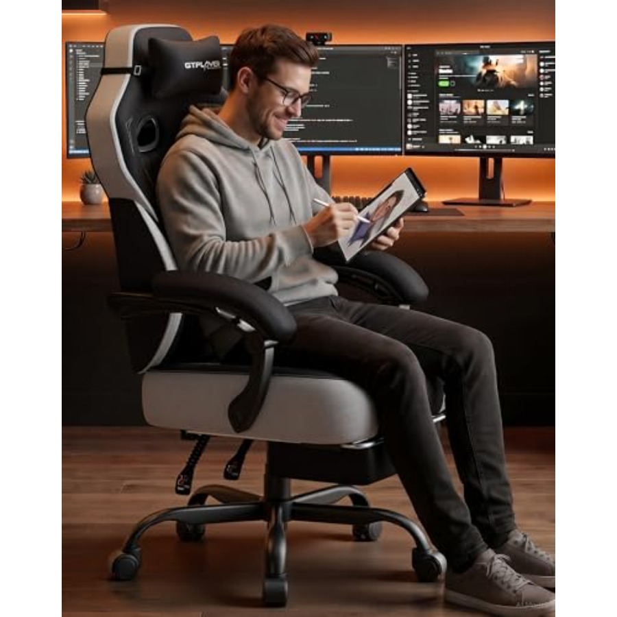 Big and Tall Gaming Chair, Wid - Gaming & Esports District recension och pris